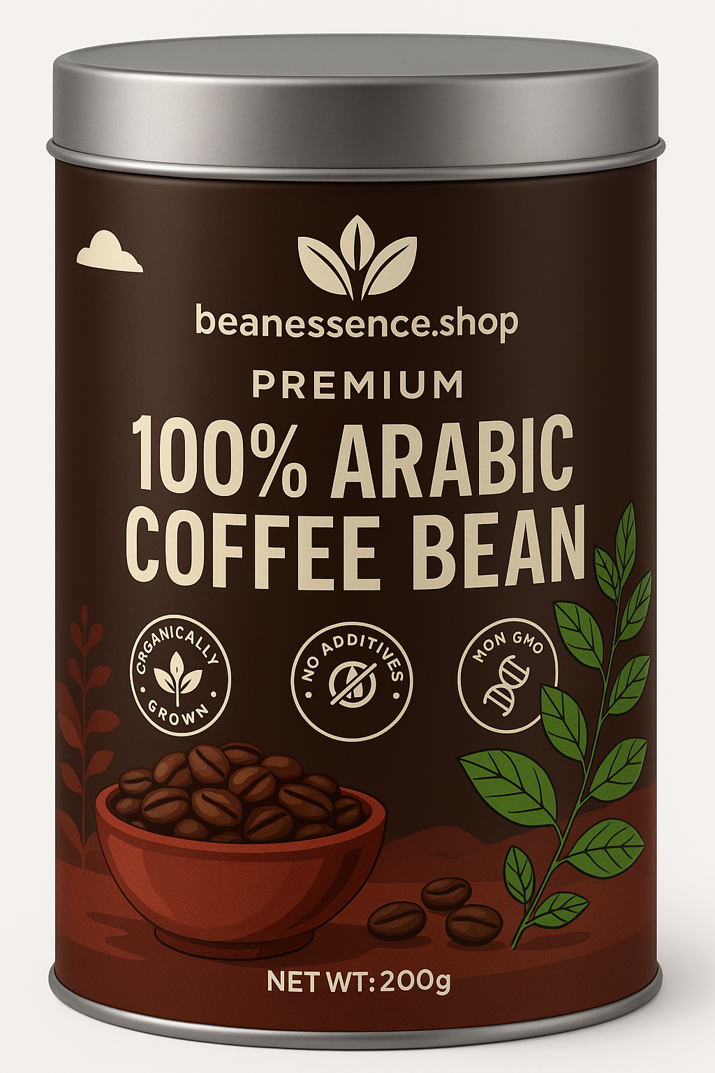 π BEANESSENCE β 100% ARABIC COFFEE BEANS (200g)