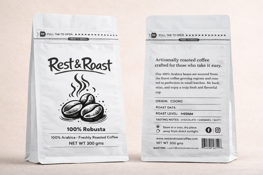 🍂 BEANESSENCE — 100% ROBUSTA COFFEE BEANS (300g)