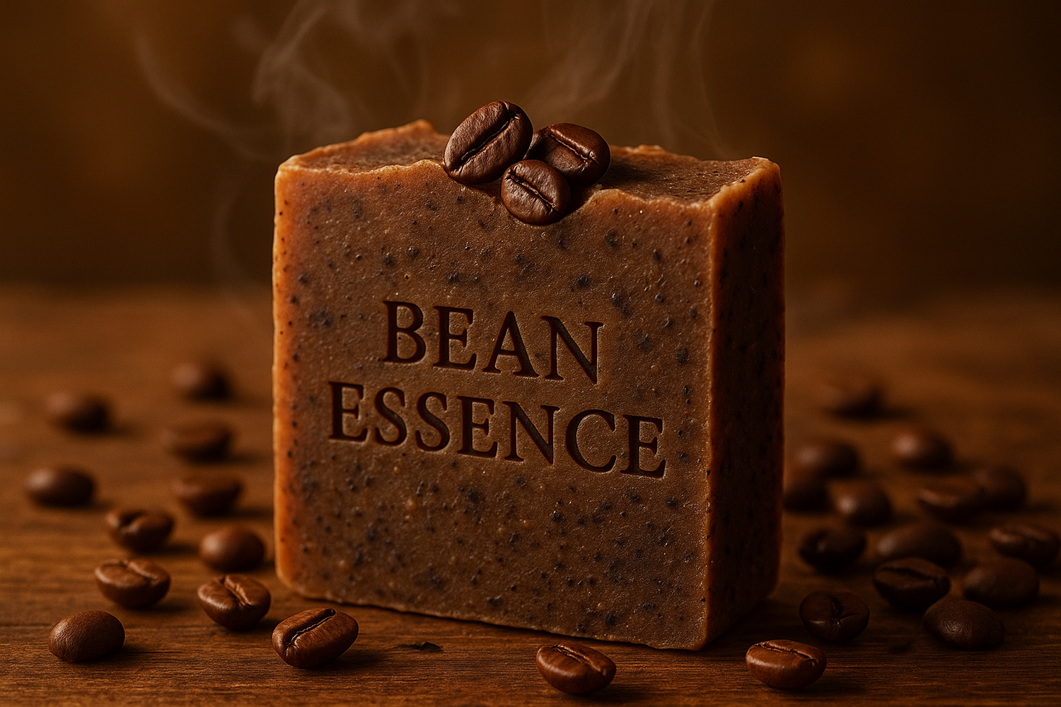 MAKE A COFFEE SOAP NAMED BEAN ESSENCE