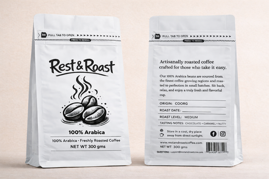 🍂  BEANESSENCE — 100% ARABIC COFFEE BEANS (200g)